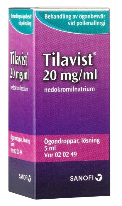 TILAVIST 20 mg/ml COLÍRIO EM SOLUÇÃO