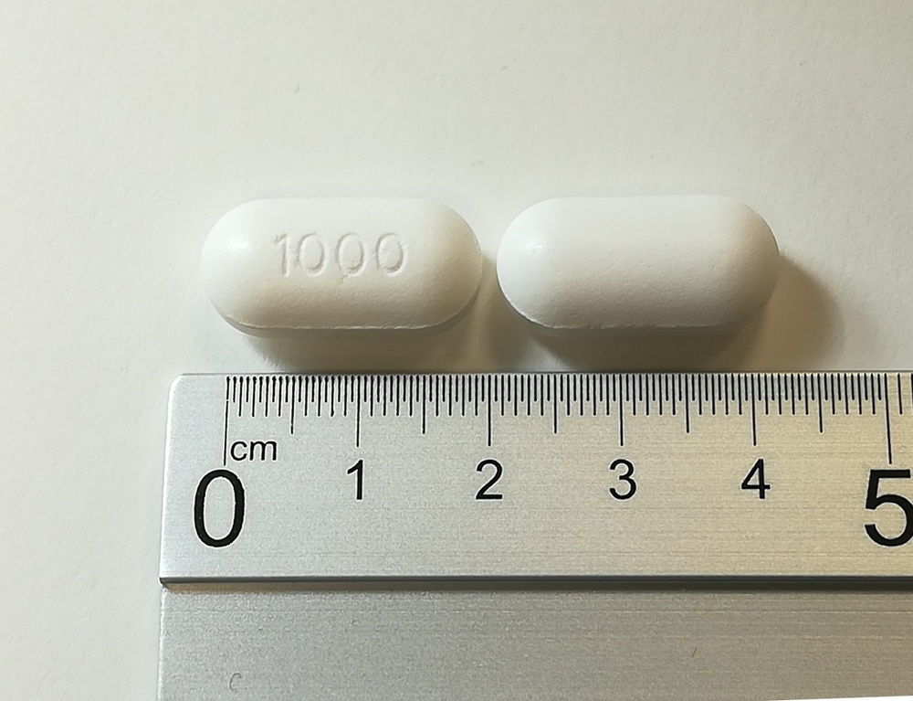 TIRBAS 1000 mg COMPRIMIDOS REVESTIDOS POR PELÍCULA