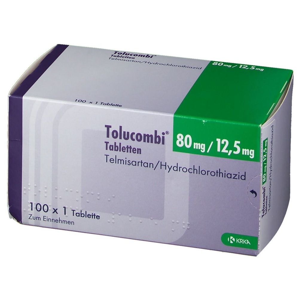 Tolucombi 80 mg/12,5 mg comprimidos