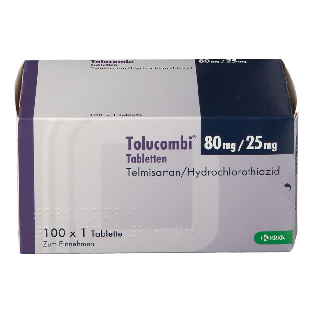 Tolucombi 80 mg/25 mg comprimidos