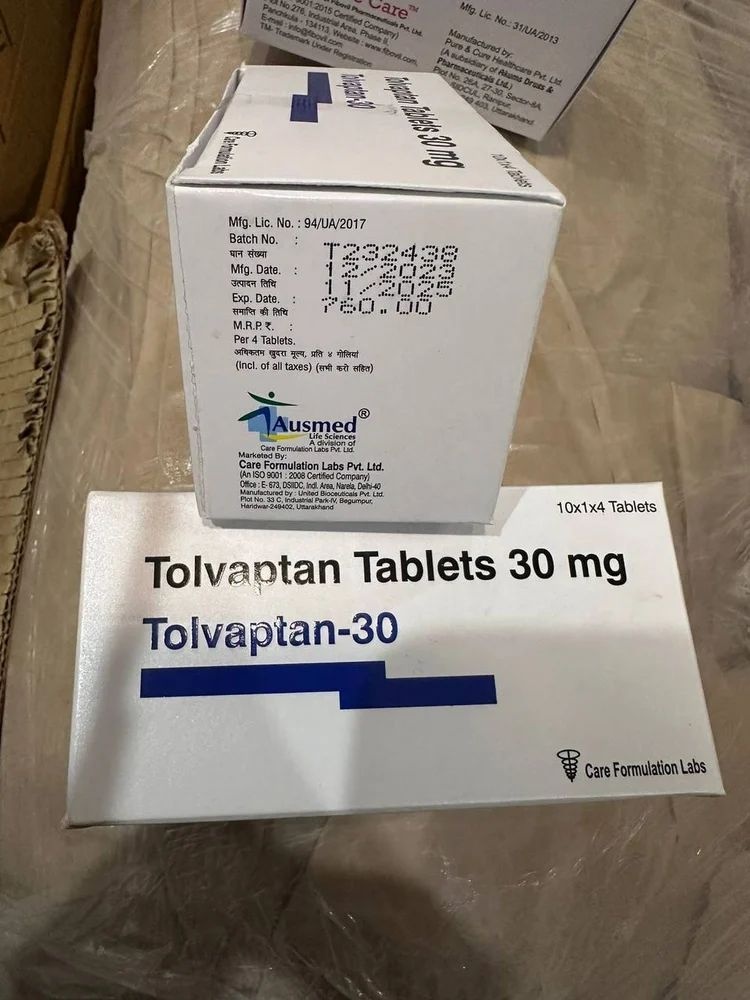 TOLVAPTAN TEVA 30 mg + TOLVAPTAN TEVA 90 mg COMPRIMIDOS REVESTIDOS POR PELÍCULA