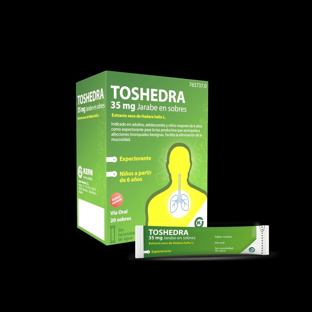 TOSHEDRA 35 MG PÓ PARA SOLUÇÃO ORAL EM SACHÉS