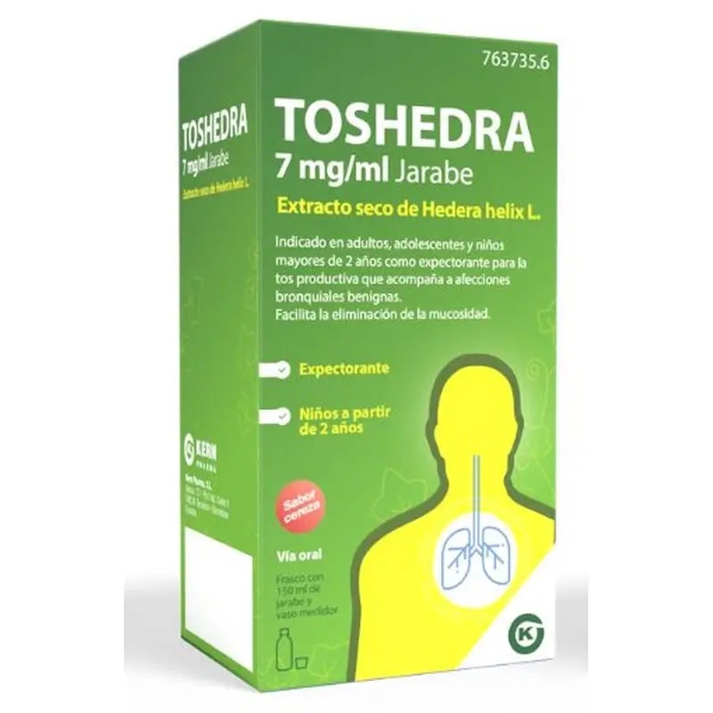 TOSHEDRA 7 mg/ml XAROPE