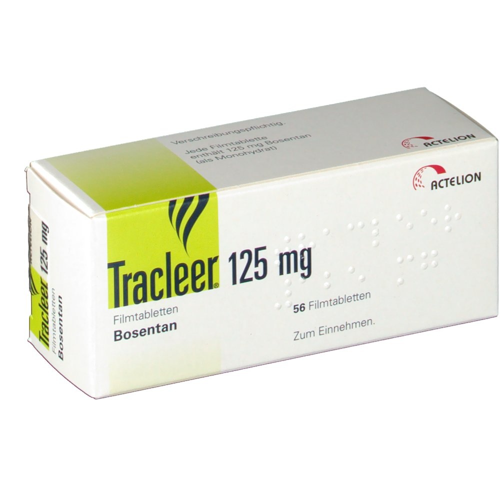 TRACLEER 125 mg COMPRIMIDOS REVESTIDOS POR PELÍCULA