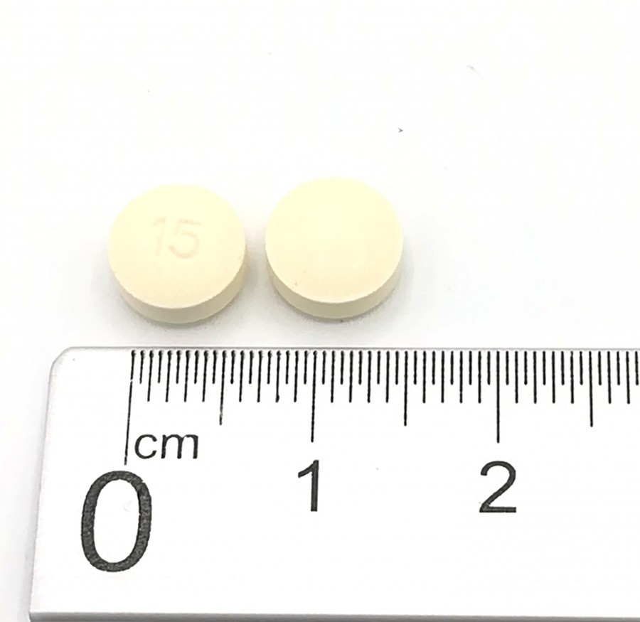 TRACTIVA 15 mg COMPRIMIDOS