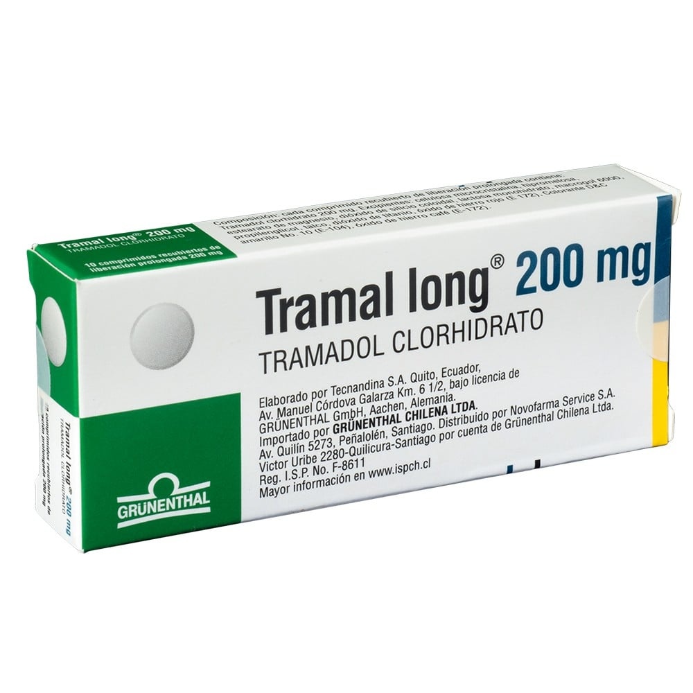 TRAMADOL KRKA 200 mg COMPRIMIDOS DE LIBERTAÇÃO PROLONGADA