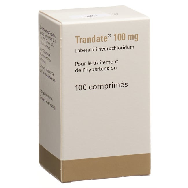 TRANDATE 100 mg COMPRIMIDOS REVESTIDOS