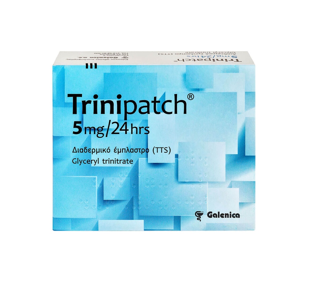 TRINIPATCH 5 mg/24 HORAS DESPERDÍVEIS TRANSDÉRMICOS