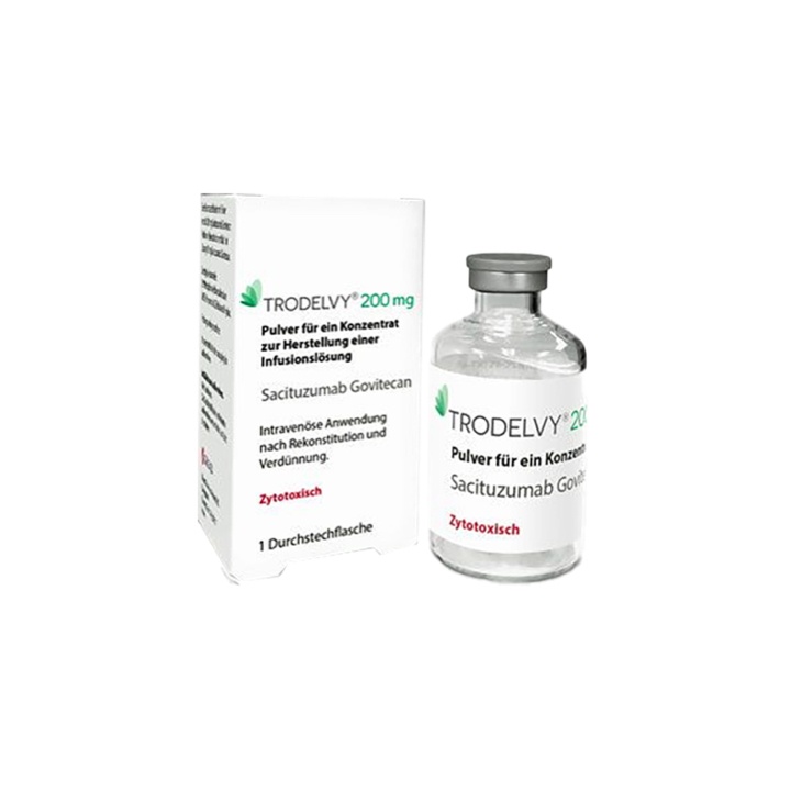 TRODELVY 200 mg PÓ PARA CONCENTRADO PARA SOLUÇÃO PARA PERFUSÃO