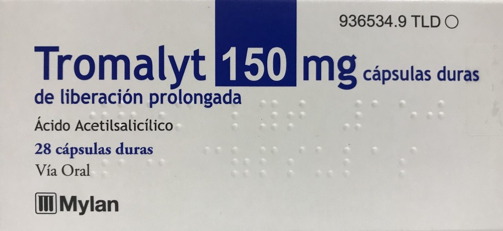TROMALYT 150, CÁPSULAS DURAS DE LIBERTAÇÃO PROLONGADA
