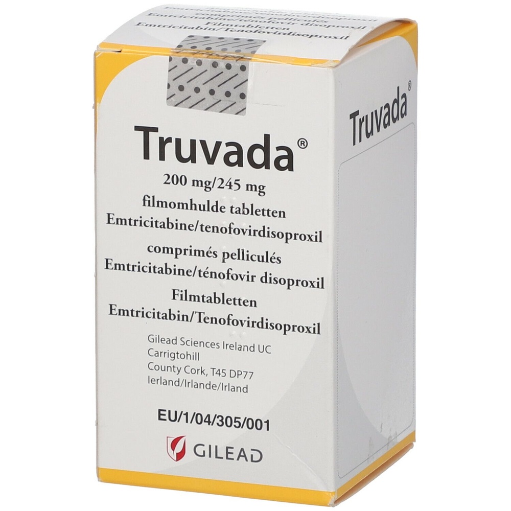 TRUVADA 200 mg/245 mg COMPRIMIDOS REVESTIDOS POR PELÍCULA