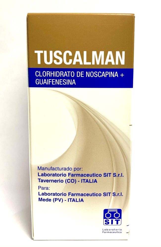 TUSCALMAN 3 mg/ml XAROPE