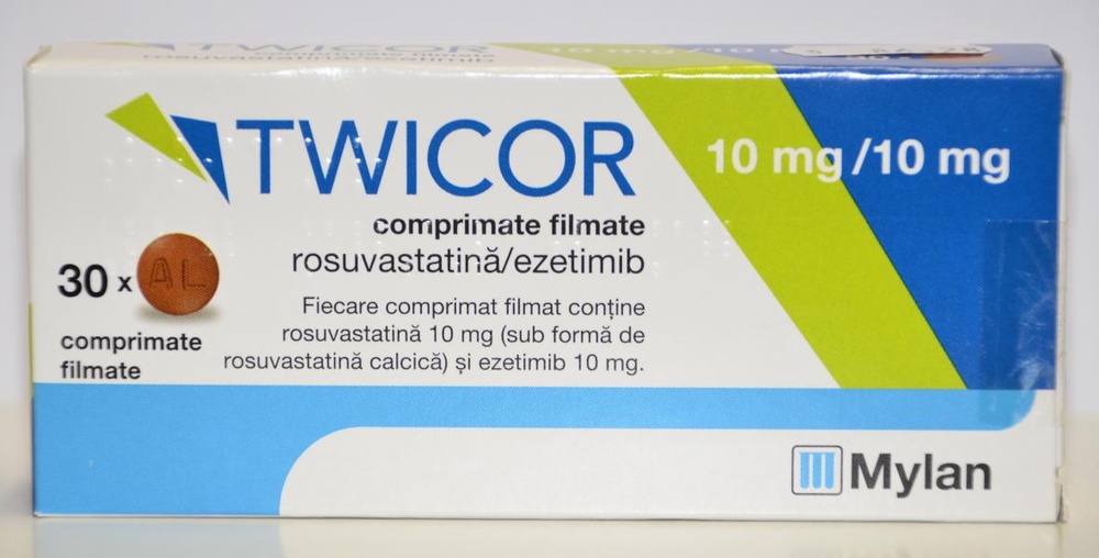TWICOR 10 MG/10 MG COMPRIMIDOS REVESTIDOS POR PELÍCULA