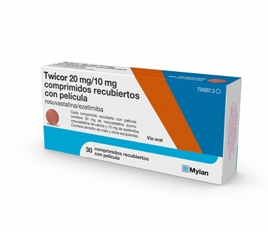 TWICOR 20 mg/10 mg COMPRIMIDOS REVESTIDOS POR PELÍCULA