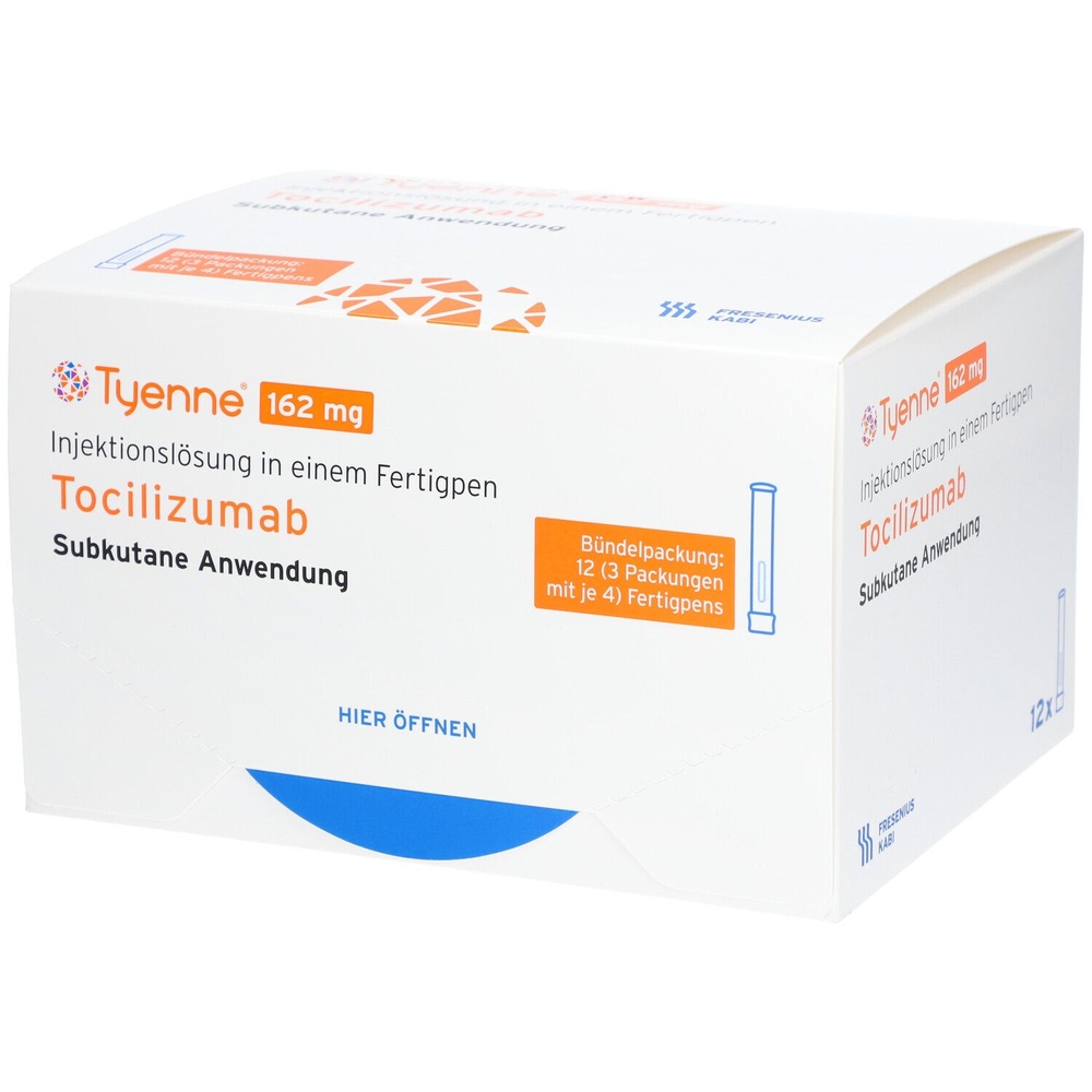 TYENNE 162 mg SOLUÇÃO INJETÁVEL EM CANETA PREENCHIDA