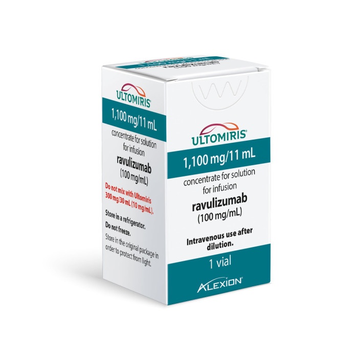 ULTOMIRIS 1100 mg/11 ml CONCENTRADO PARA SOLUÇÃO PARA PERFUSÃO