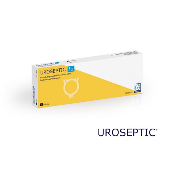 UROSEPTIC 3 G GRÂNULOS PARA SOLUÇÃO ORAL EM SACHÉS