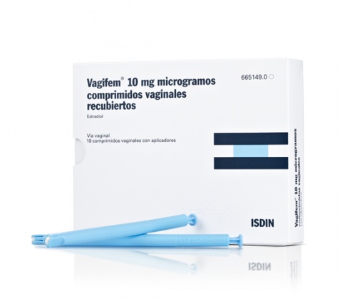 VAGIFEM 10 microgramas COMPRIMIDOS VAGINAIS REVESTIDOS