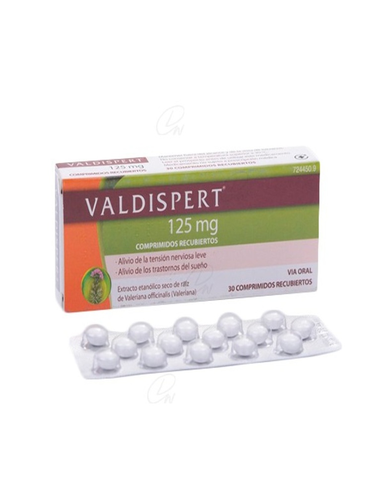 VALDISPERT 125 mg COMPRIMIDOS REVESTIDOS