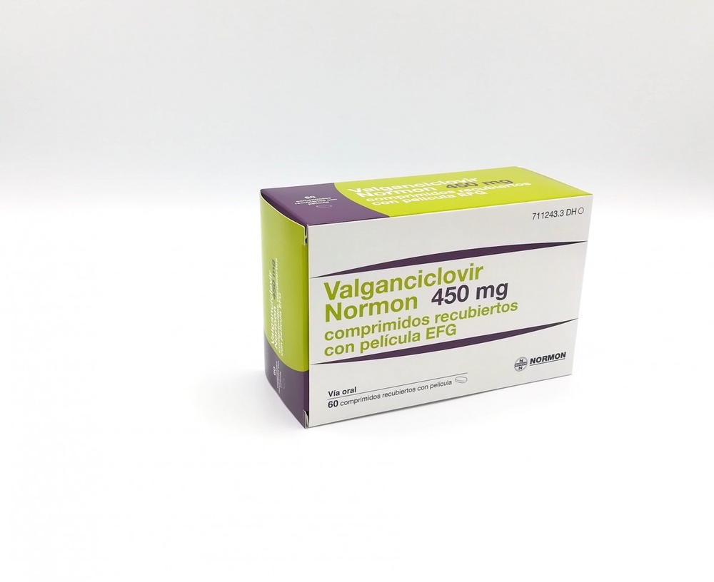 VALGANCICLOVIR TARBIS 450 mg COMPRIMIDOS REVESTIDOS POR PELÍCULA