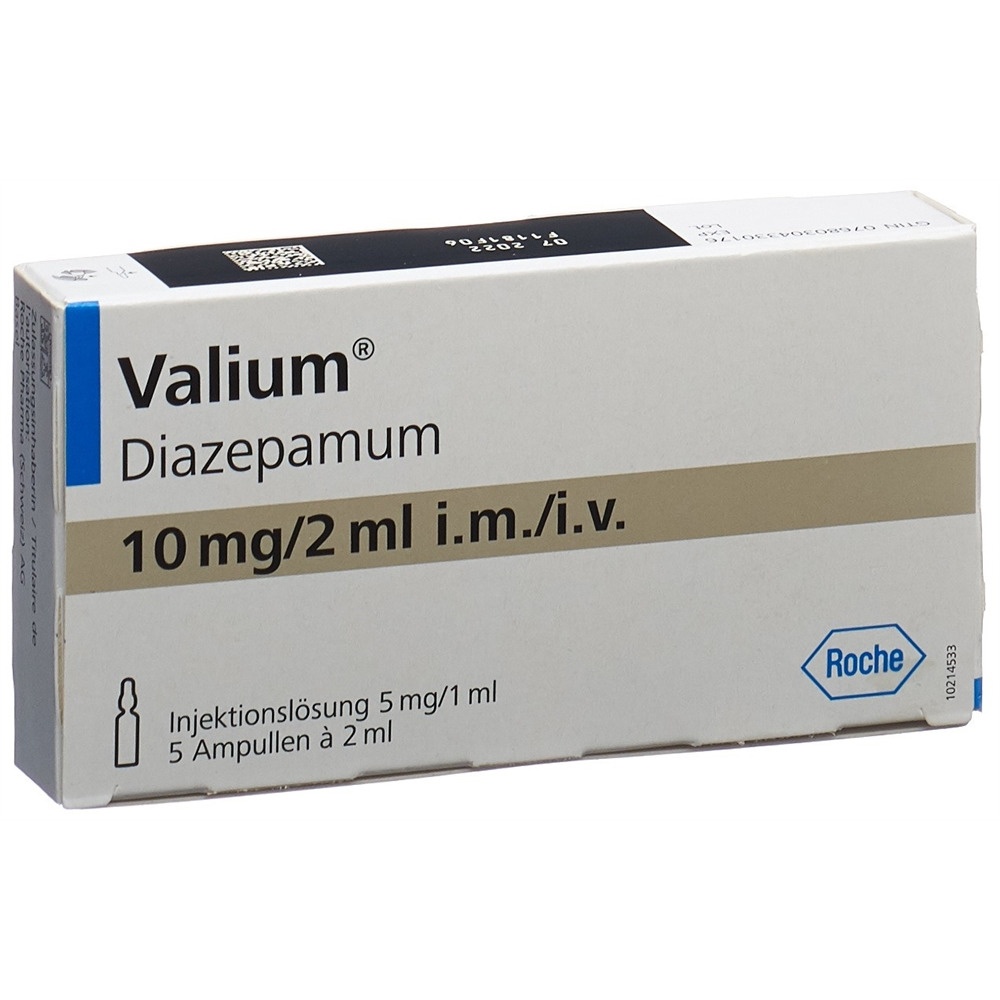 VALIUM 10 mg / 2 ml SOLUÇÃO INJETÁVEL
