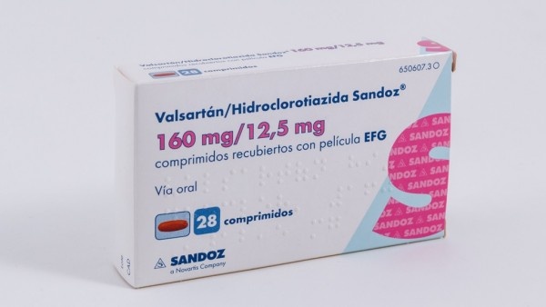 VALSARTAN/HIDROCLOROTIAZIDA PENSA 160 mg/12,5 mg COMPRIMIDOS REVESTIDOS POR PELÍCULA