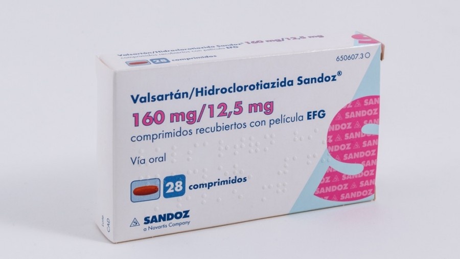 VALSARTAN/HIDROCLOROTIAZIDA PHARMA COMBIX 160 MG/12,5 MG COMPRIMIDOS REVESTIDOS POR PELÍCULA