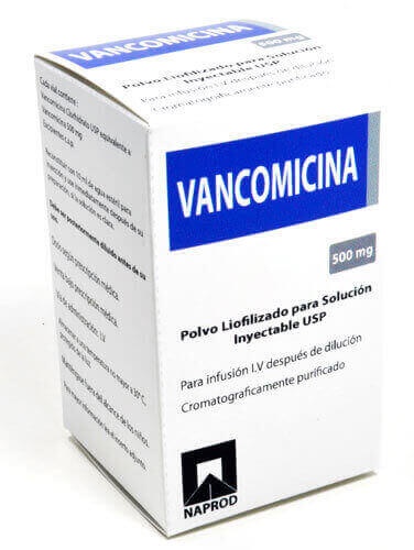 VANCOMICINA SALA 500 mg PÓ PARA CONCENTRADO PARA SOLUÇÃO PARA PERFUSÃO