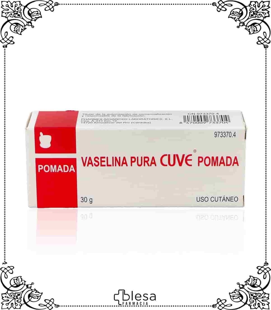 VASELINA PURA CUVE POMADA