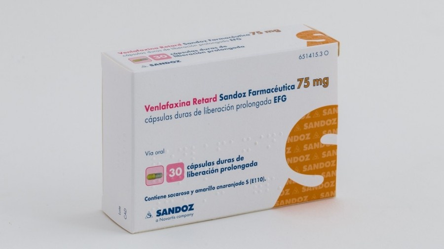 VENLAFAXINA RETARD MABO 75 mg CÁPSULAS DURAS DE LIBERAÇÃO PROLONGADA