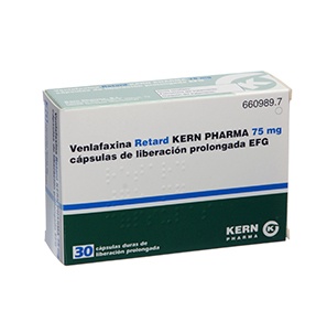 VENLAFAXINA RETARD PENSA PHARMA 75 mg CÁPSULAS DURAS DE LIBERTAÇÃO PROLONGADA