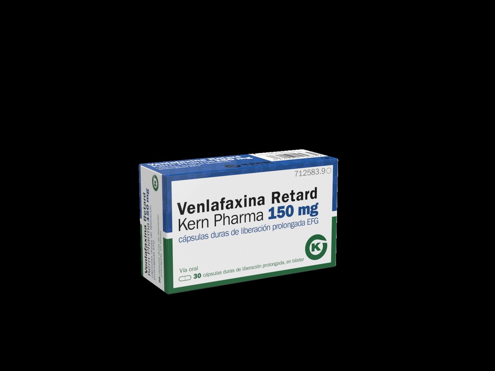 VENLAFAXINA TARBIS 150 mg CÁPSULAS DURAS DE LIBERAÇÃO PROLONGADA