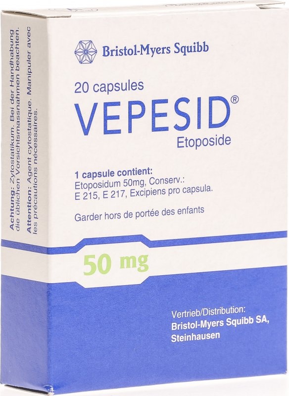 VEPESID 50 mg CÁPSULAS MOLES