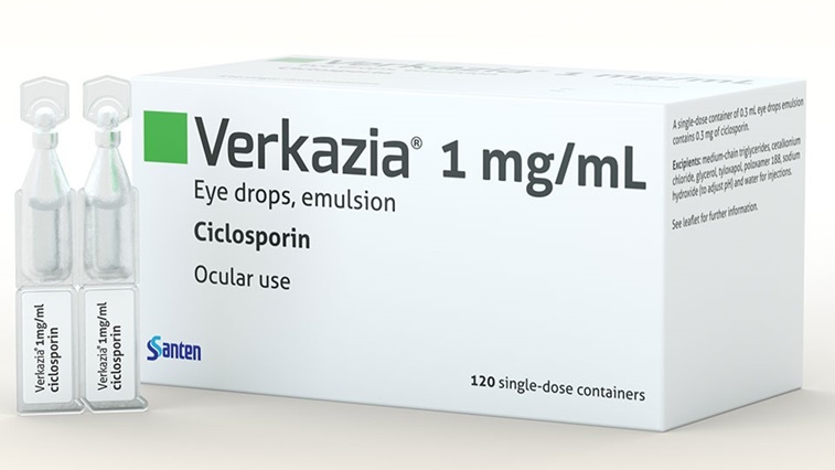 VERKAZIA 1 mg/ml COLÍRIO EMULSÃO