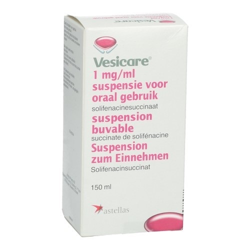 VESICARE 1 mg/mL SUSPENSÃO ORAL