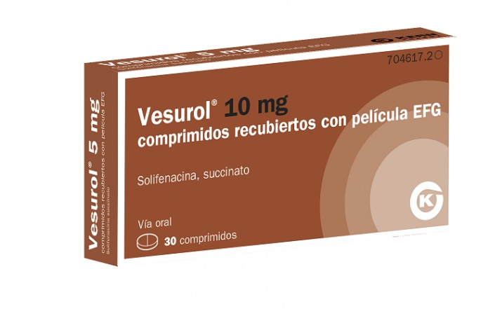 VESUROL 10 mg COMPRIMIDOS REVESTIDOS POR PELÍCULA