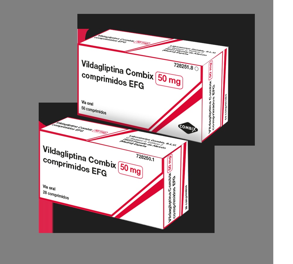 VILDAGLIPTINA COMBIX 50 mg COMPRIMIDOS