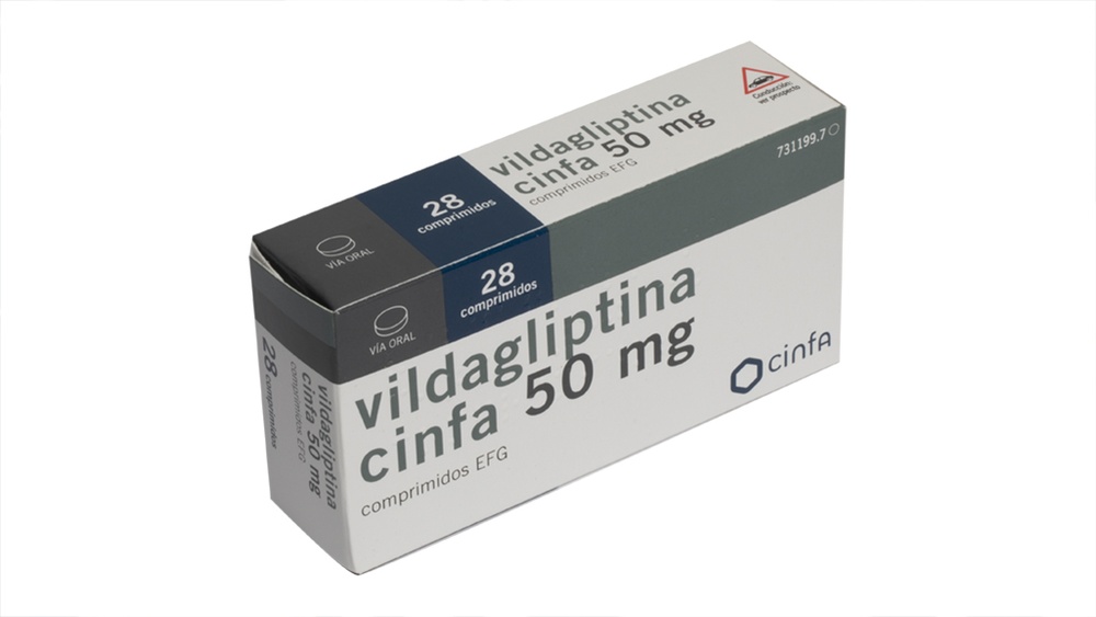 VILDAGLIPTINA VIR 50 mg COMPRIMIDOS