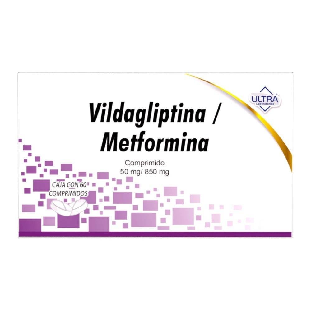 VILDAGLIPTINA/METFORMINA ALTER 50 mg/850 mg COMPRIMIDOS