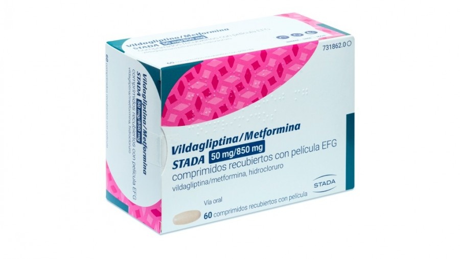 VILDAGLIPTINA/METFORMINA MACLEODS 50 mg/850 mg COMPRIMIDOS REVESTIDOS POR PELÍCULA