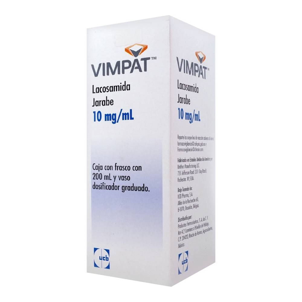 VIMPAT 10 mg/ml XAROPE