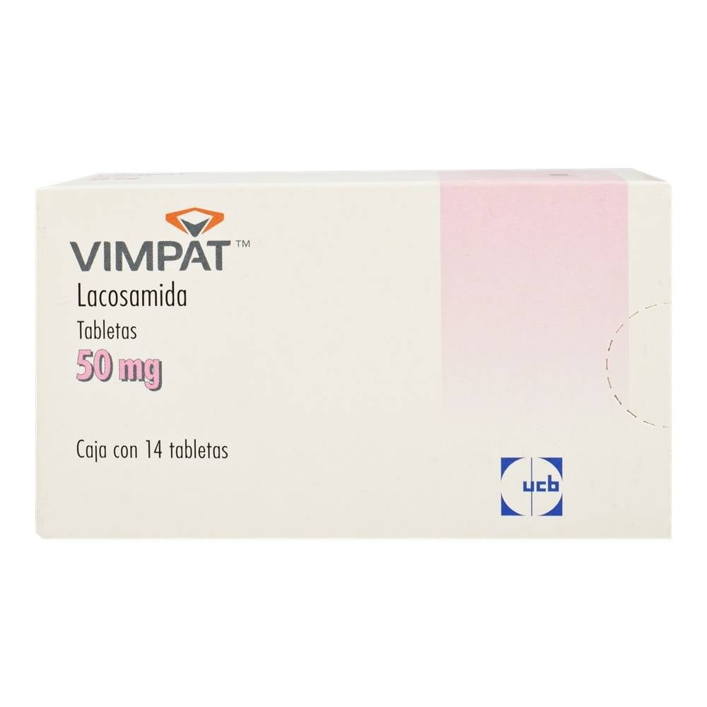 VIMPAT 50 mg COMPRIMIDOS REVESTIDOS POR PELÍCULA