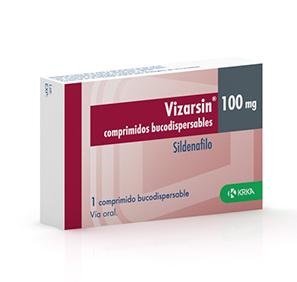 VIZARSIN 100 mg COMPRIMIDOS ORODISPERSÍVEIS