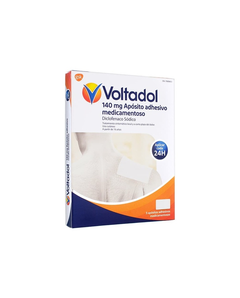 VOLTADOL 140 MG PENSO CURATIVO MEDICAMENTOSO ADESIVO
