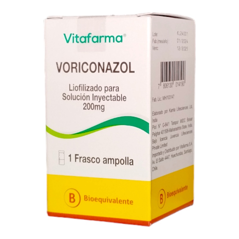 VORICONAZOL AUROVITAS SPAIN 200 mg PÓ PARA SOLUÇÃO PARA PERFUSÃO