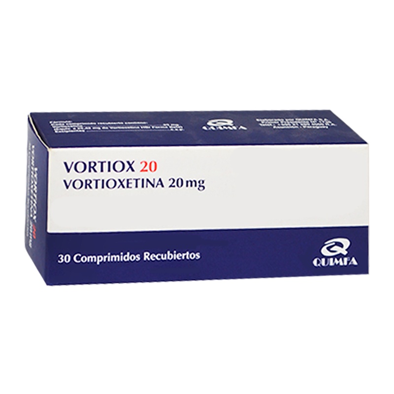 VORTIOXETINA TECNIGEN 20 mg COMPRIMIDOS REVESTIDOS POR PELÍCULA