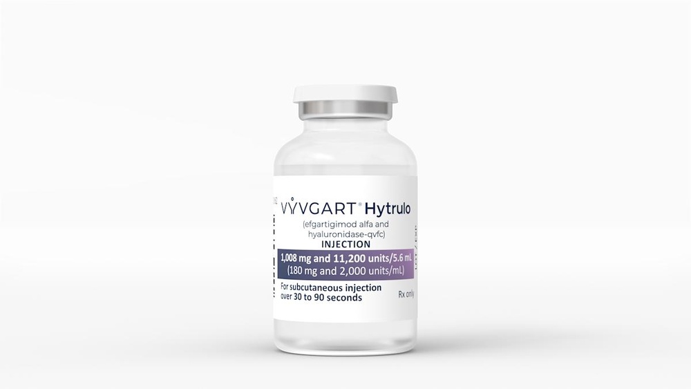 VYVGART 1000 mg Solução Injetável em Seringa Pré-carregada