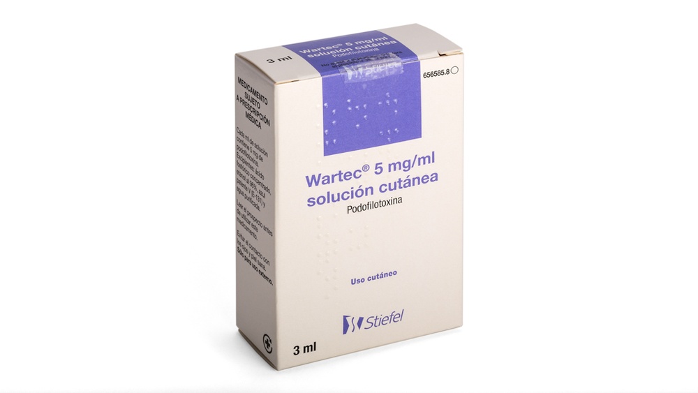 WARTEC 5 mg/ml SOLUÇÃO CUTÂNEA