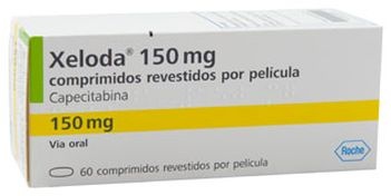 XELODA 150 MG COMPRIMIDOS REVESTIDOS POR PELÍCULA