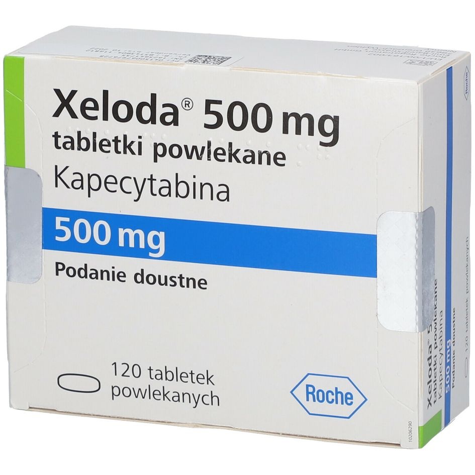XELODA 500 MG COMPRIMIDOS REVESTIDOS POR PELÍCULA
